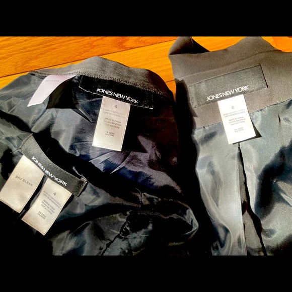 Jones NY, 3 Piece Silk Suit, Size 4 - Picture 4 of 12